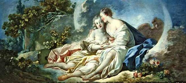 Jupiter and Kallisto, Jean Honore Fragonard
